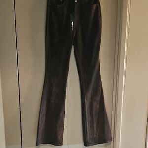 Fashion Nova Brown Flare Pants In Size 5. New!